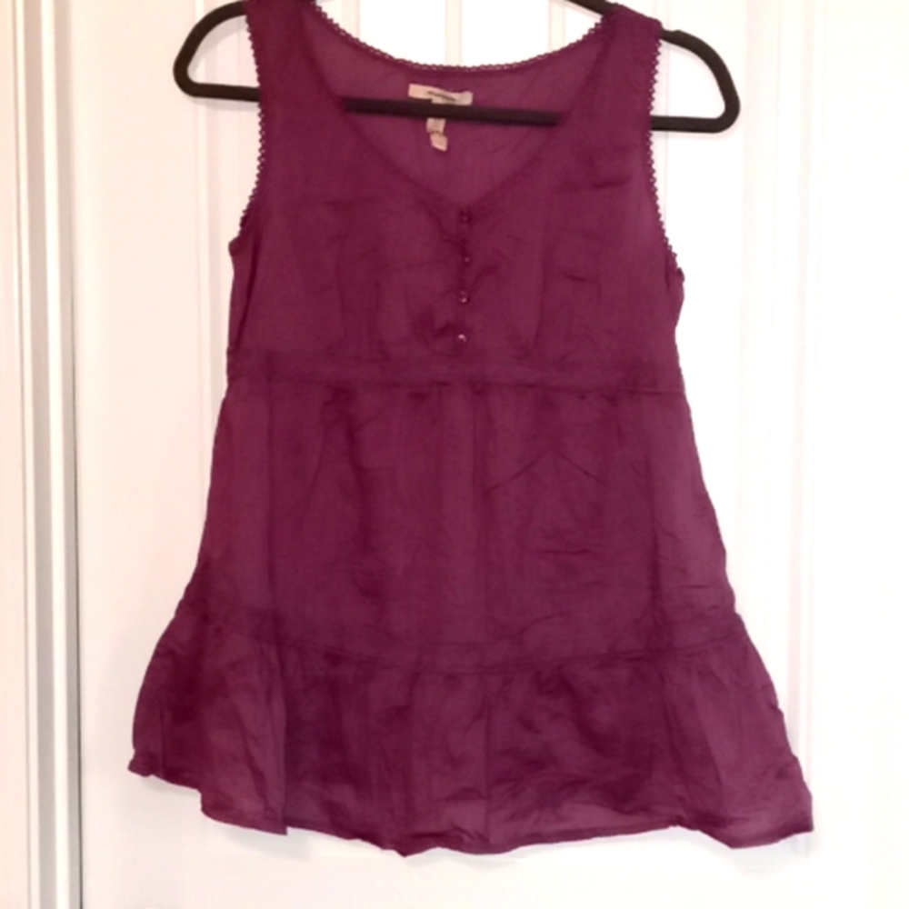 Purple Maternity Tank